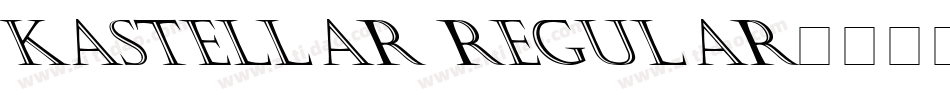 Kastellar Regular字体转换